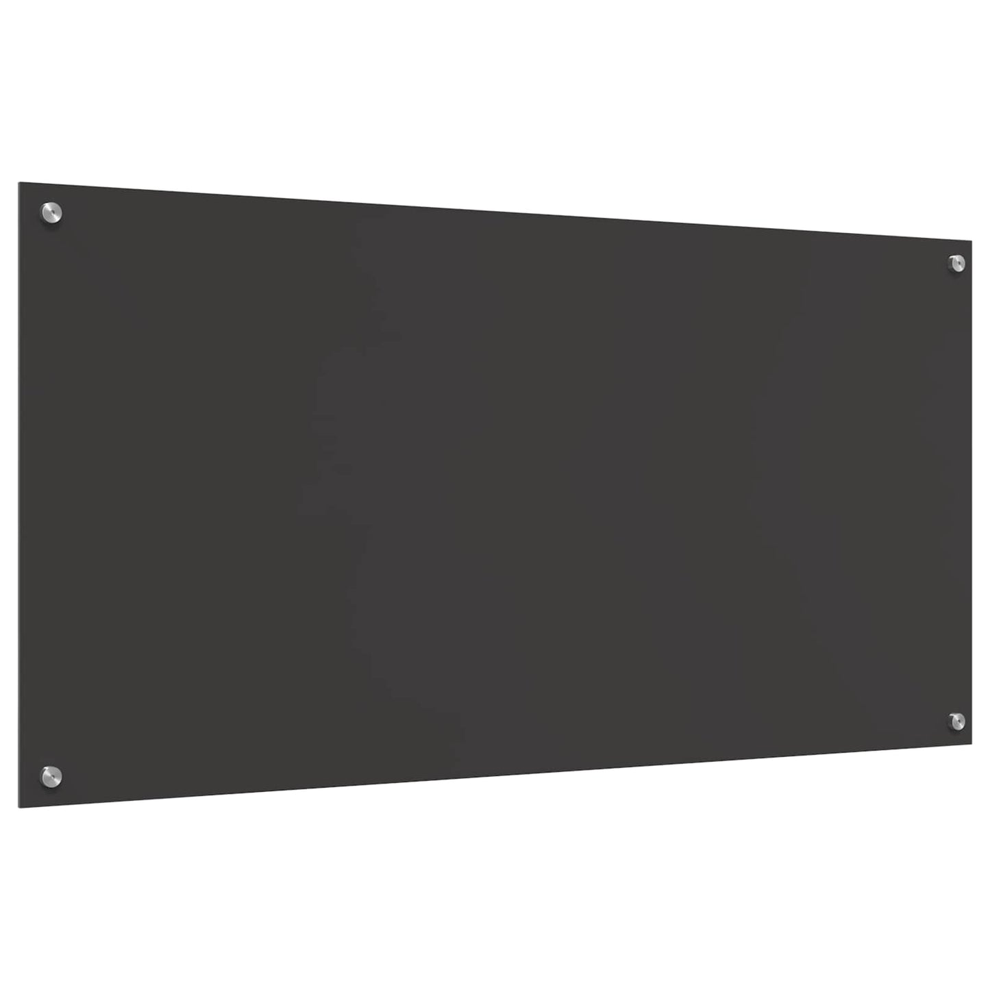Kjøkkenbenkplate Mørkegrå 120 x 60 cm herdet glass