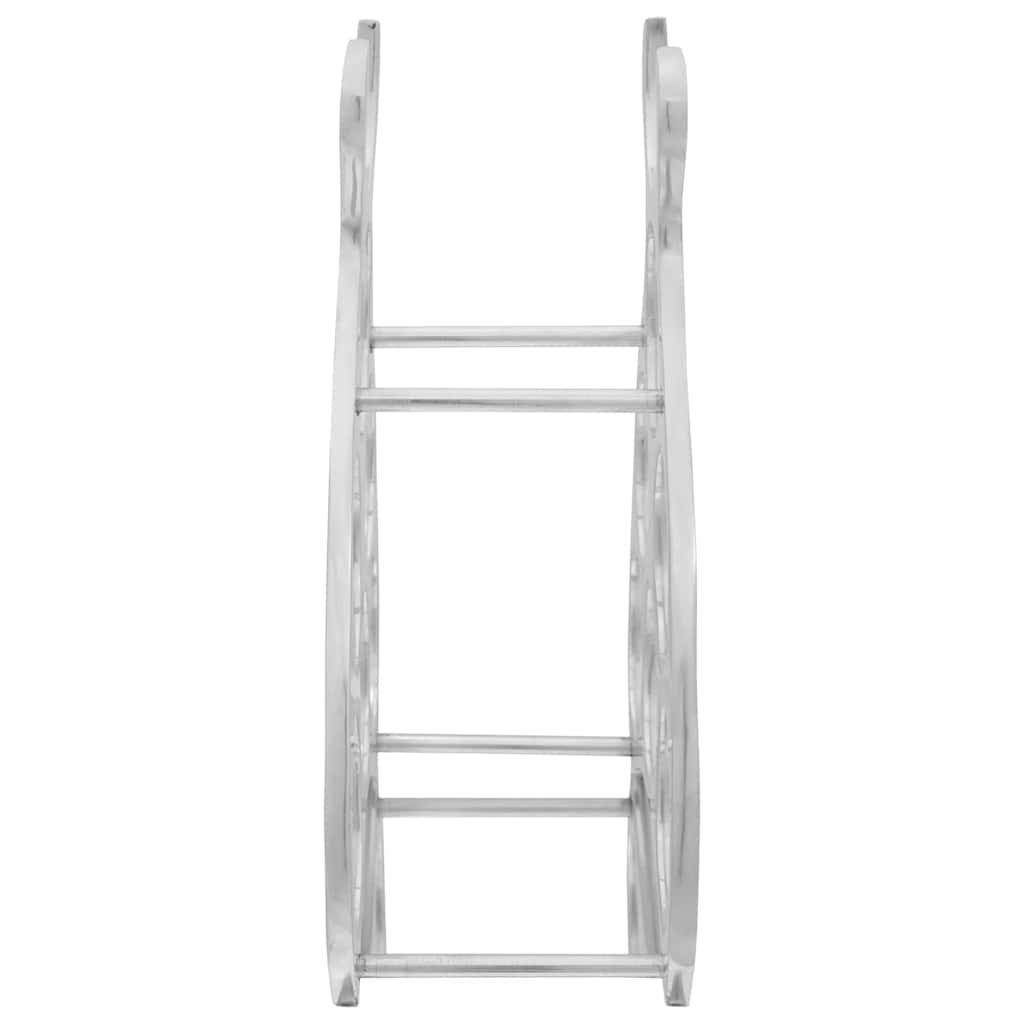 Vinhylle sølv 32 x 14 x 37.5 cm Aluminium