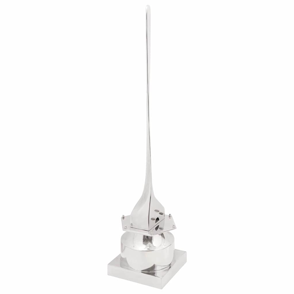 Skulptur sølv 26 x 26 x 110 cm Aluminium