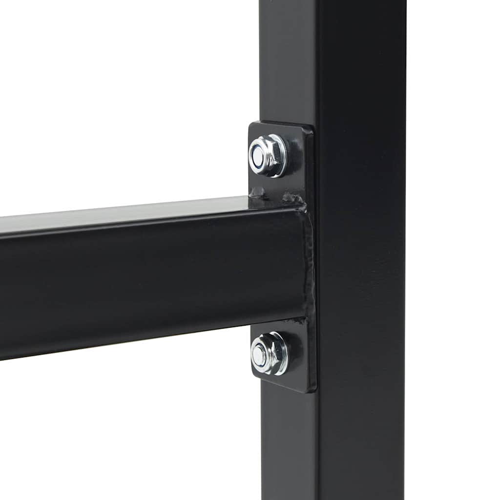 Dip-stasjon Svart 103,5 x 66,5 x 121,5 cm Pulverlakkert stål