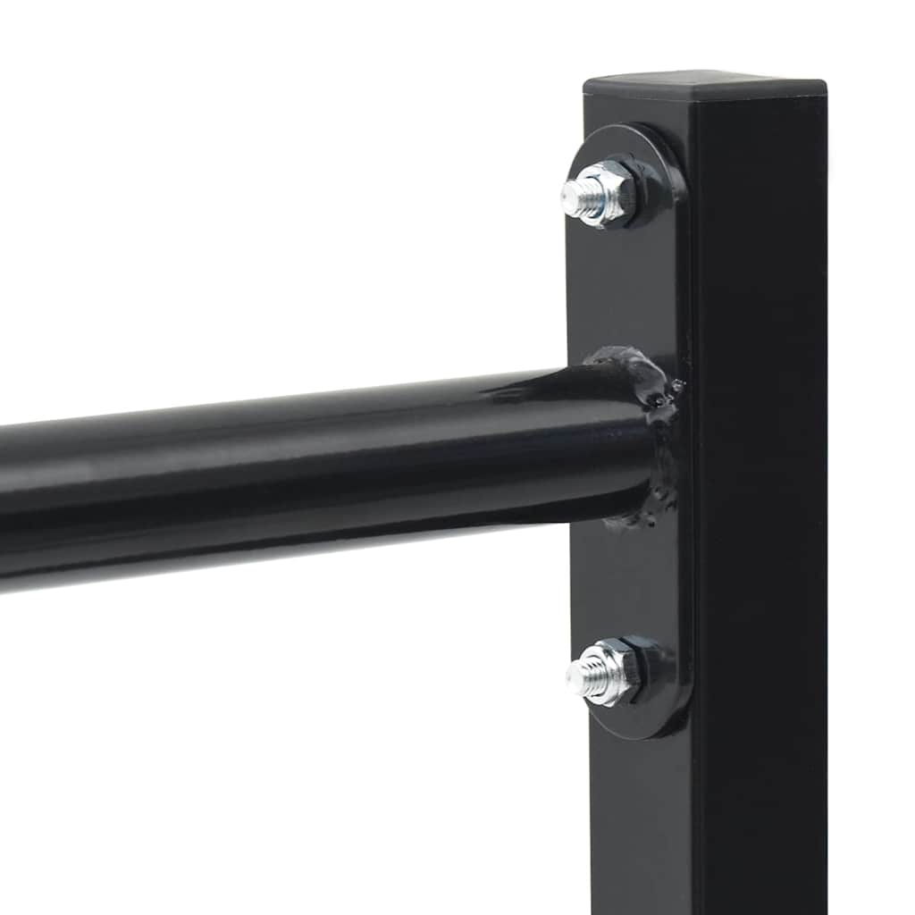 Dip-stasjon 2 stk. Svart 55 x 90 x 104.5 cm Pulverlakkert stål