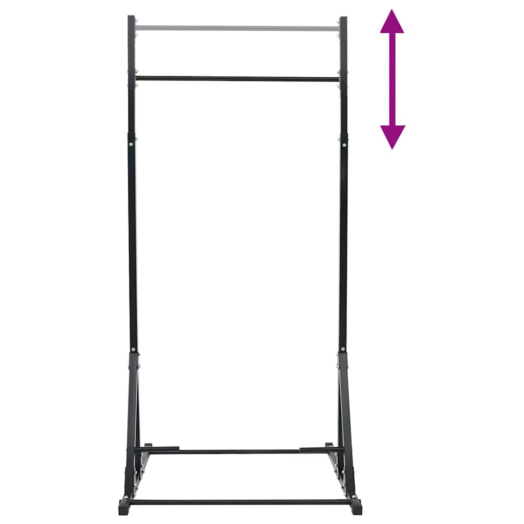 Pull-Up Bar Stasjon Svart 100,5 x 102 x 234,5 cm