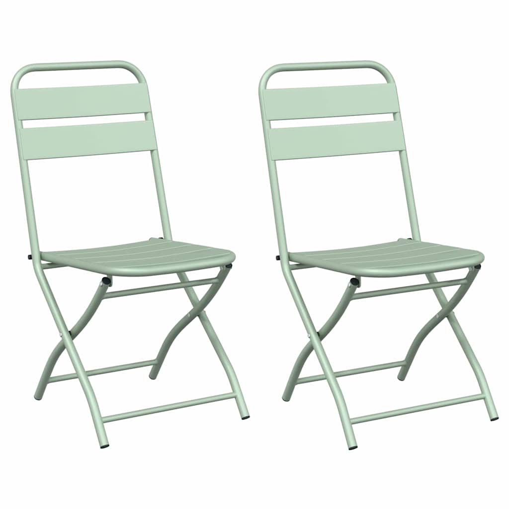 Hage Folding Stol 2 pcs Lett mint 42 x 52 x 82cm