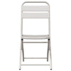 Hage Folding Stol 2 pcs Beige 55 x 56.5 x 91cm Stål