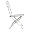 Hage Folding Stol 2 pcs Beige 55 x 56.5 x 91cm Stål