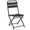 Hage Folding Stol 2 pcs Antrasitt 55 x 56.5 x 91cm Stål