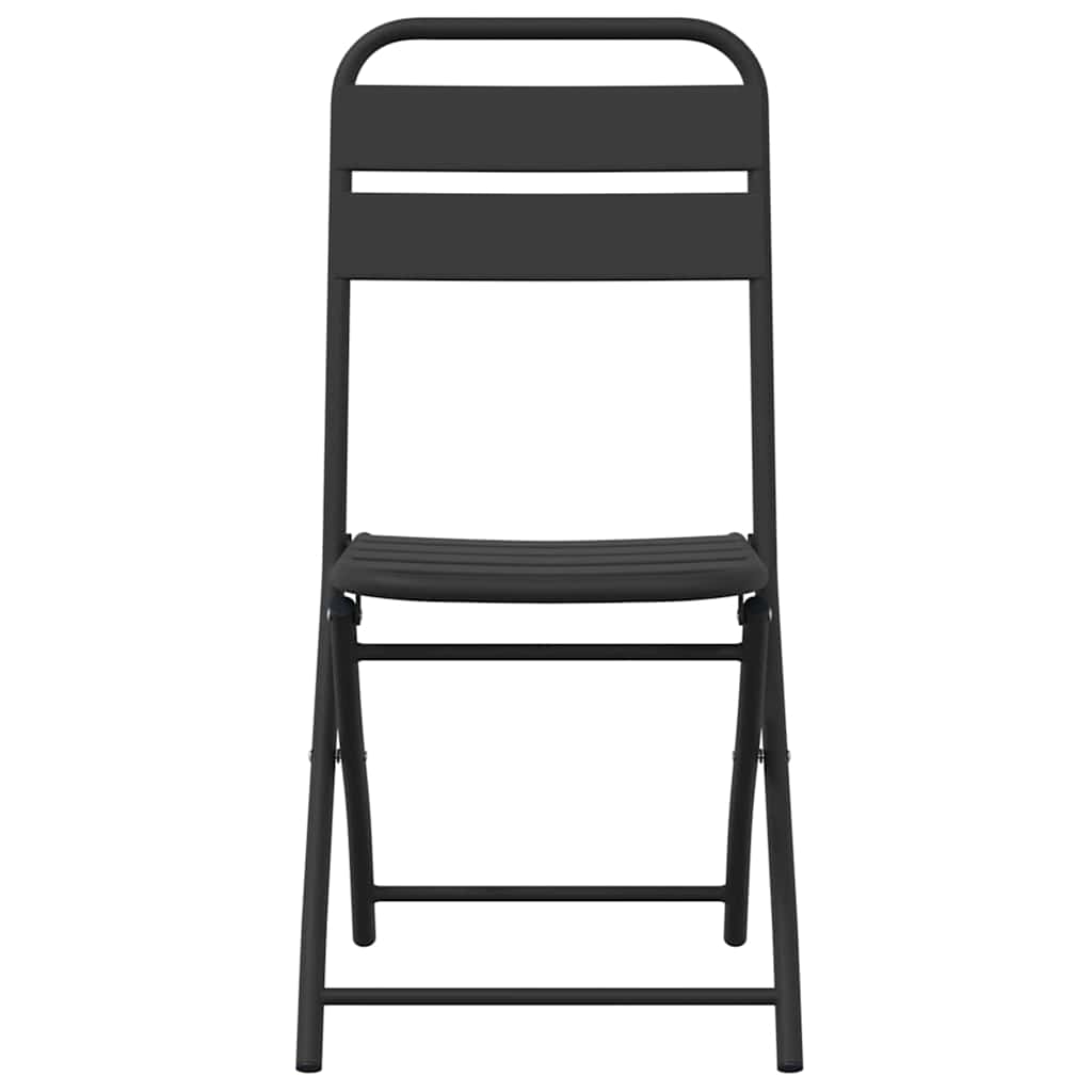 Hage Folding Stol 2 pcs Antrasitt 42 x 52 x 82cm