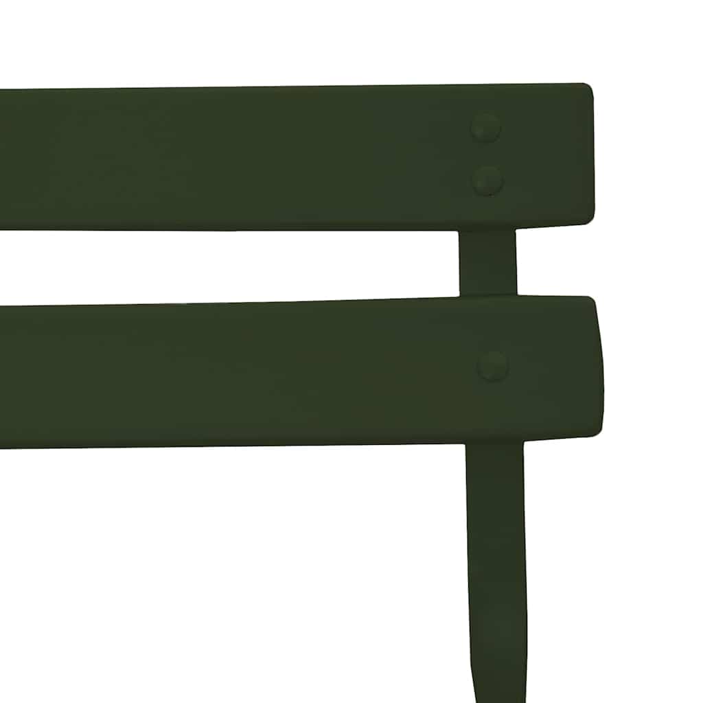 Hage Folding Stol 2 pcs grønn 42 x 46 x 82cm Metall