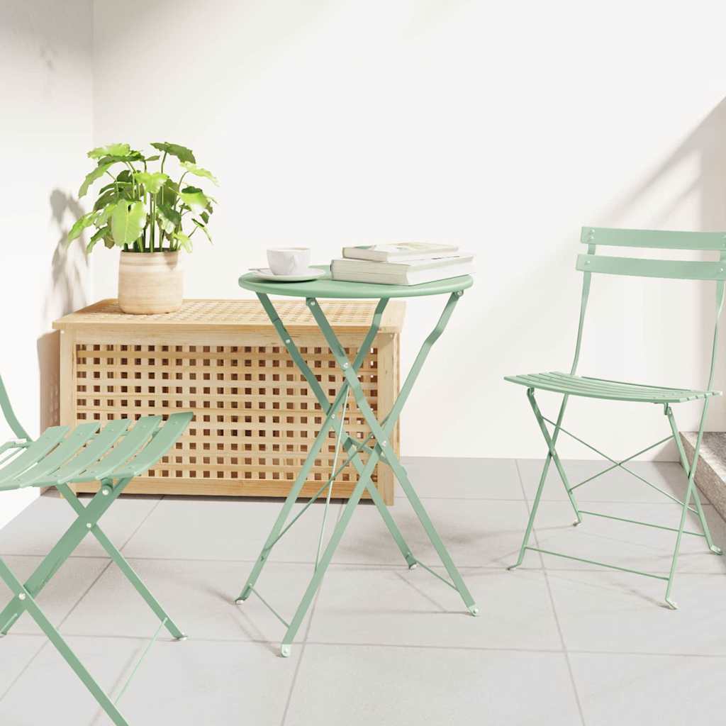 Bistrobord Lett mint Ø 50 x 71 cm Pulverlakkert stål