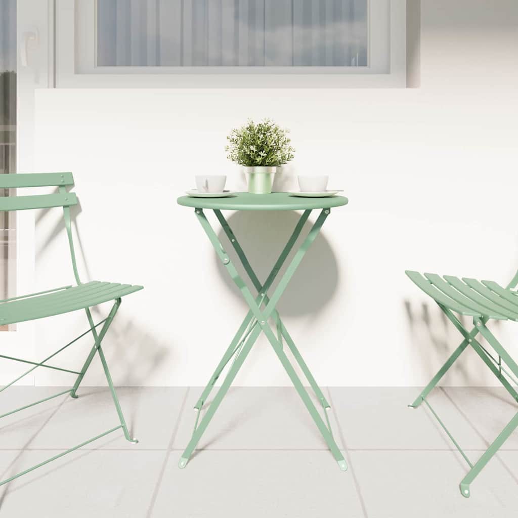 Bistrobord Lett mint Ø 50 x 71 cm Pulverlakkert stål