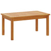 Hagesofa Set 2 pcs Brun Massivt akasietre