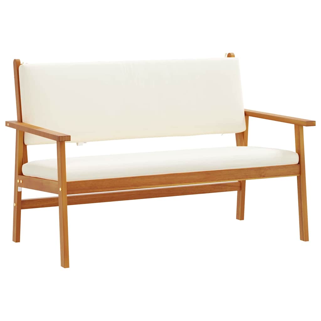 Hagesofa Set 2 pcs Brun Massivt akasietre