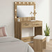 Sminkebord Artisan Eik 78,5 x 41 x 135 cm Konstruert tre