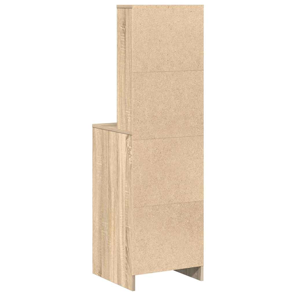 Høyskap med skuff Sonoma eik 40 x 41 x 135 cm Konstruert tre