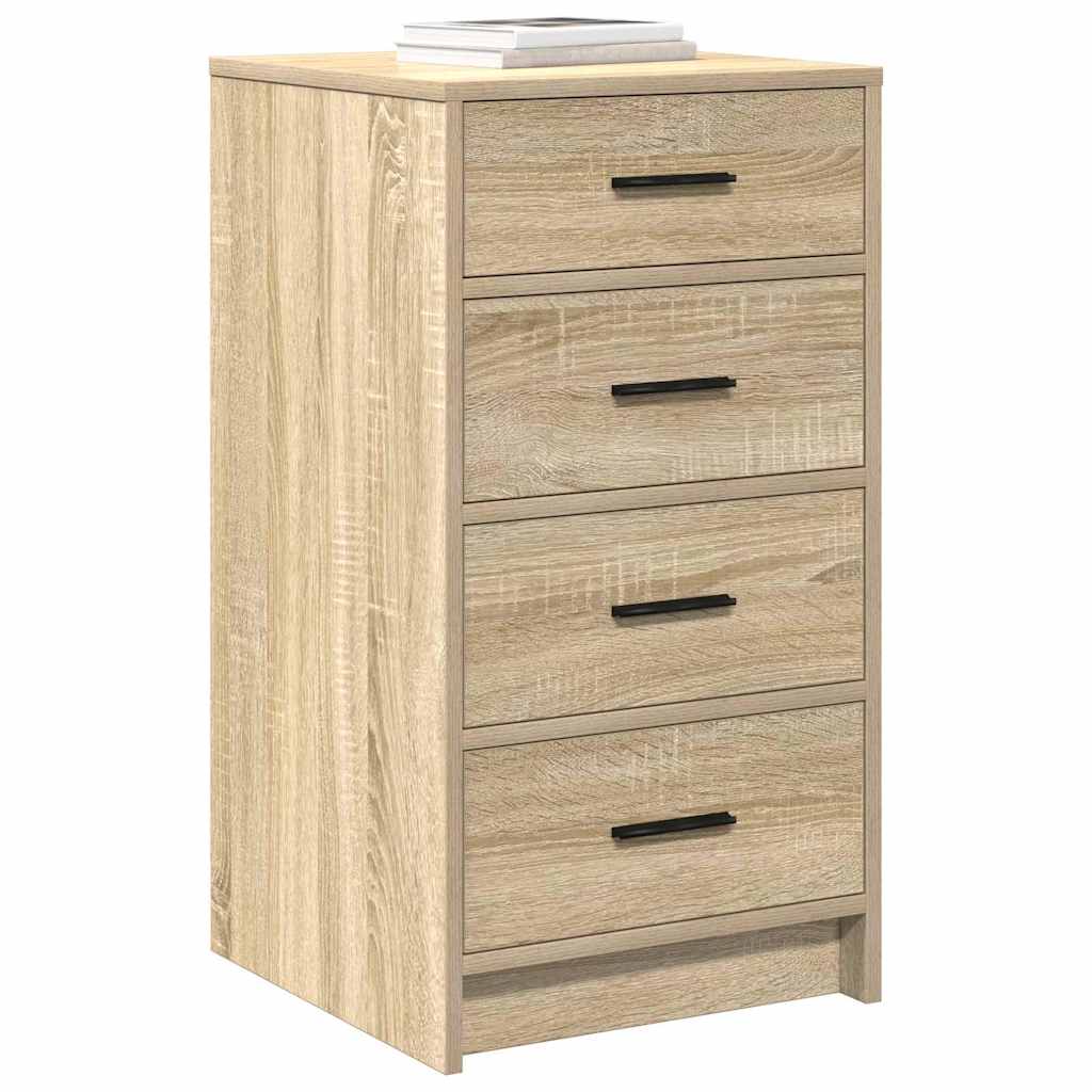 Serviesskap med skuff Sonoma eik 40 x 41 x 75 cm Konstruert tre