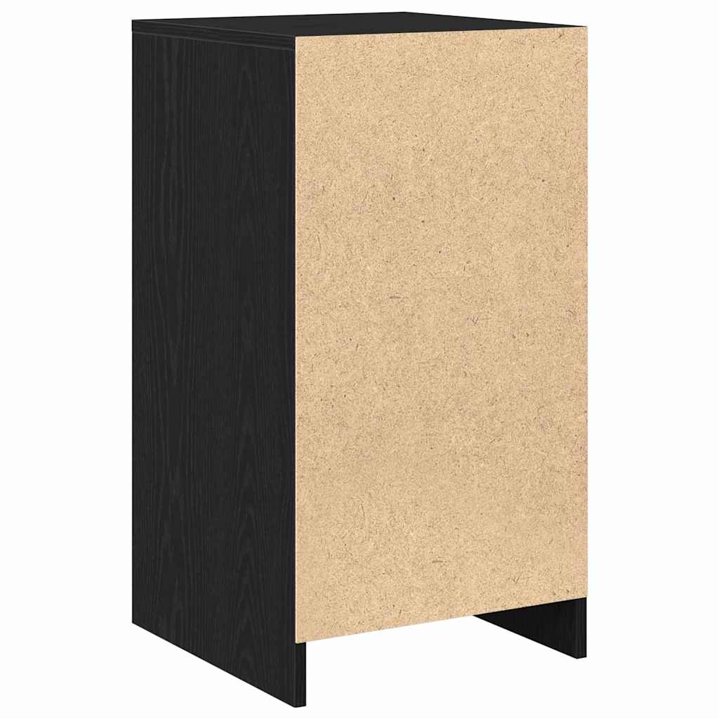 Serviesskap Svart Eik 40 x 40,5 x 75 cm Konstruert tre