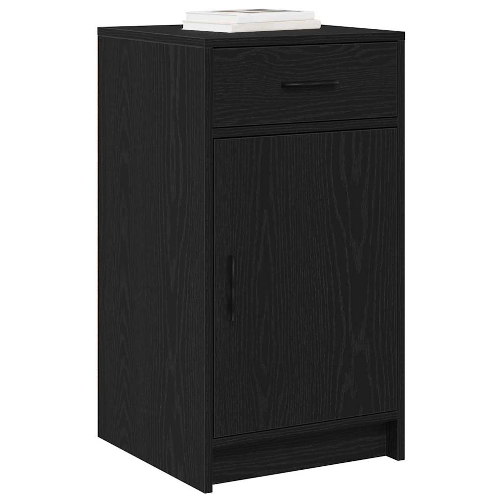 Serviesskap Svart Eik 40 x 40,5 x 75 cm Konstruert tre