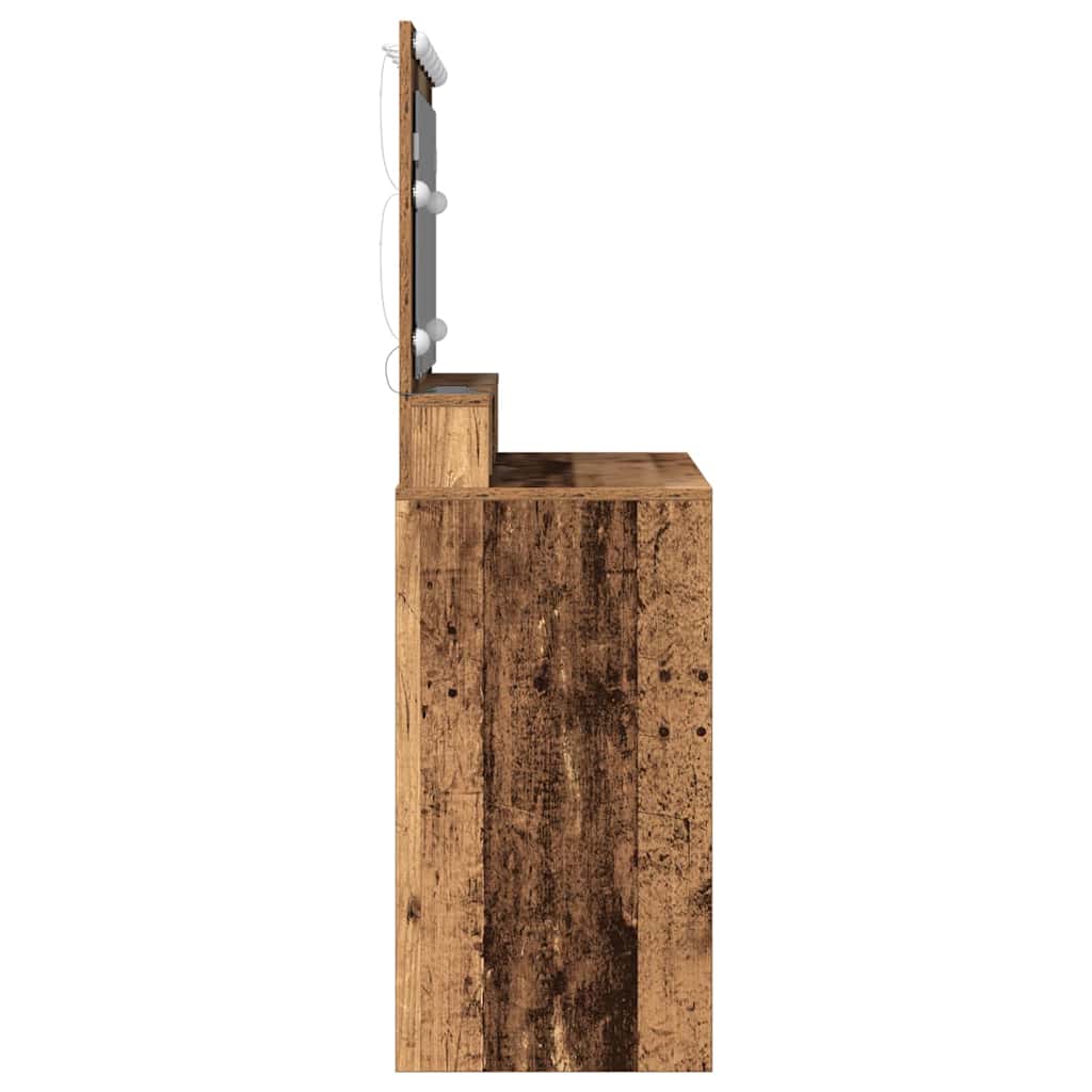 Sminkebord Gammelt tre 100 x 41 x 135 cm Konstruert tre