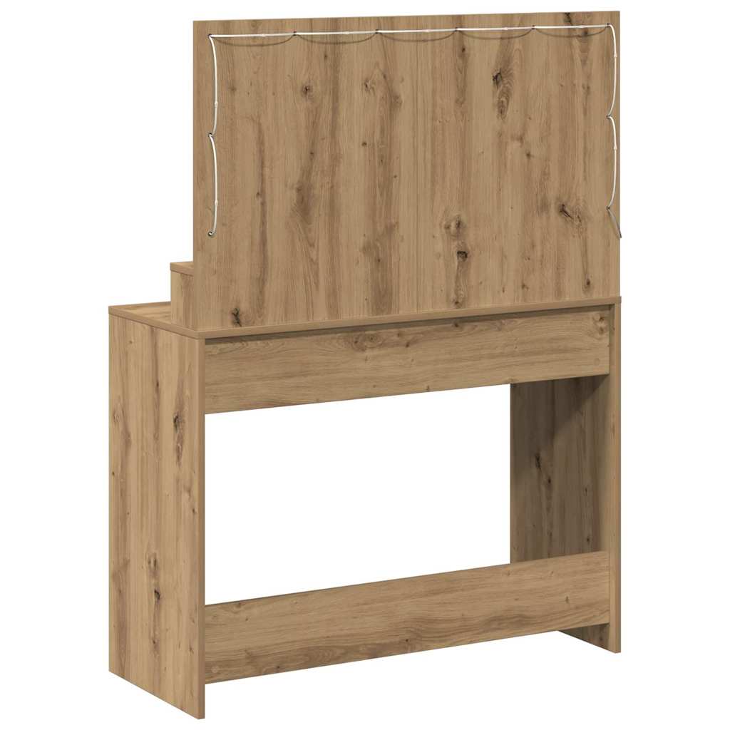 Sminkebord Artisan Eik 100 x 41 x 135 cm Konstruert tre