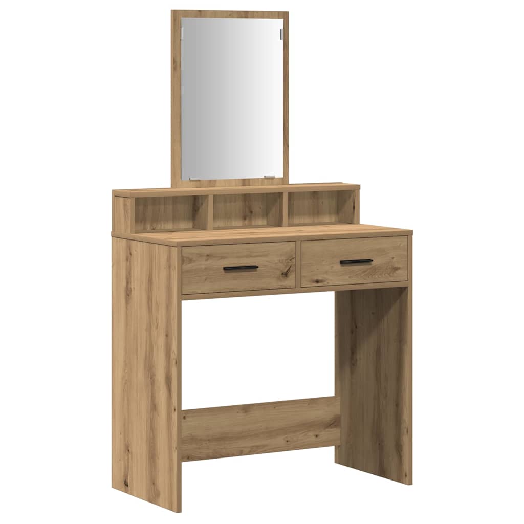 Sminkebord Artisan Eik 79 x 41 x 140 cm Konstruert tre