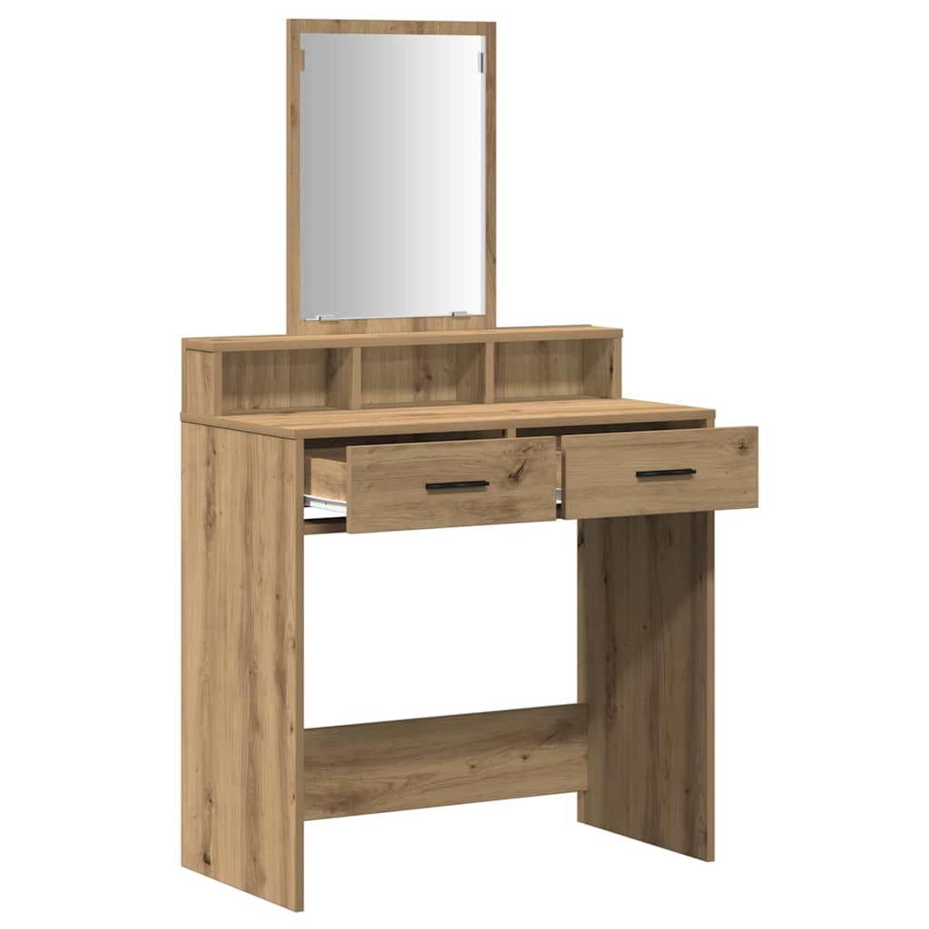 Sminkebord Artisan Eik 79 x 41 x 140 cm Konstruert tre
