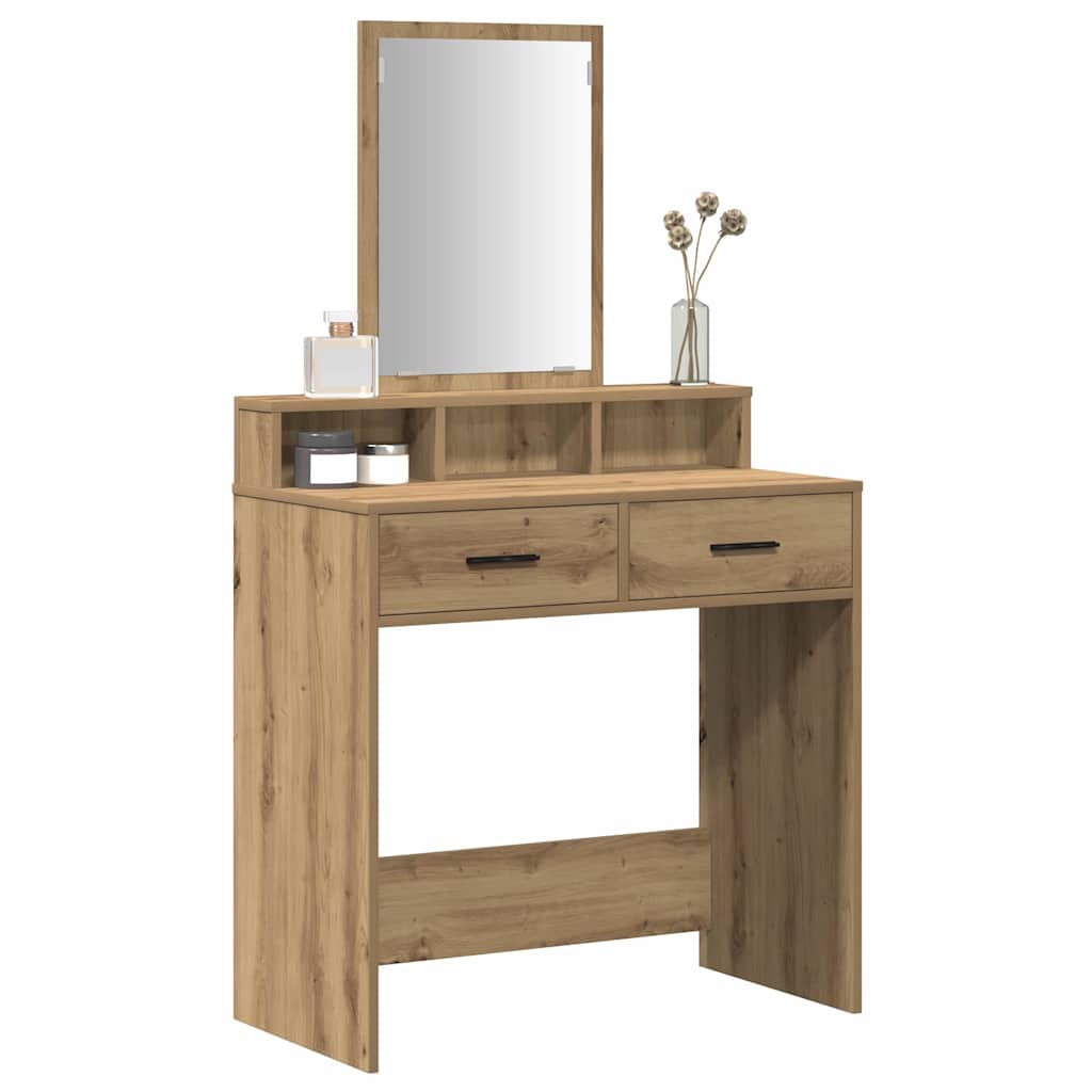 Sminkebord Artisan Eik 79 x 41 x 140 cm Konstruert tre