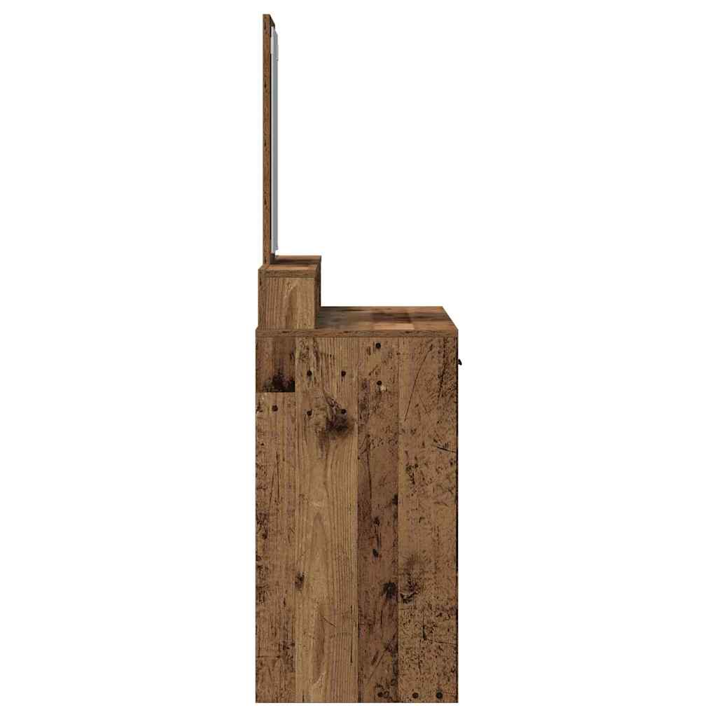 Sminkebord Gammelt tre 100 x 41 x 140 cm Konstruert tre