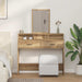 Sminkebord Artisan Eik 100 x 41 x 140 cm Konstruert tre