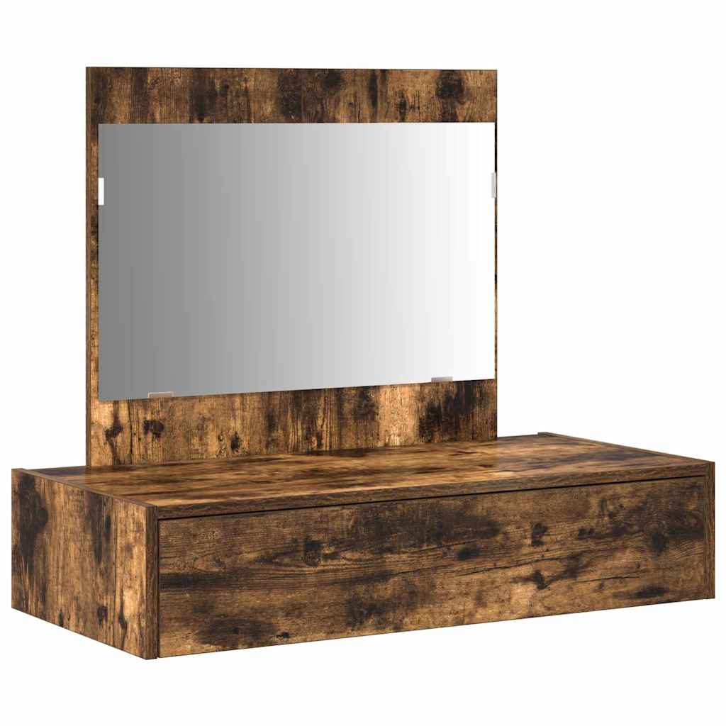Sminkebord med skuff Brun 83 x 40 x 70 cm Konstruert tre