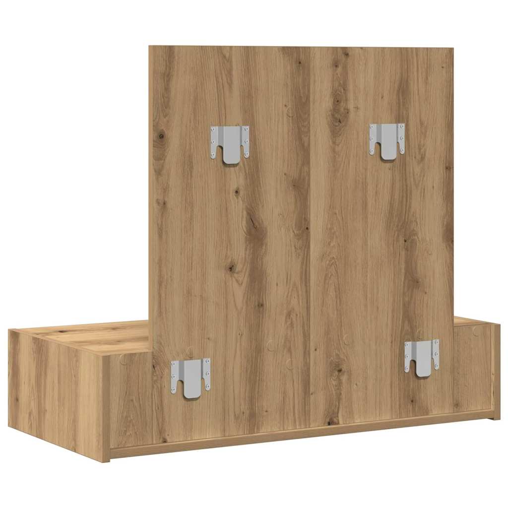 Sminkebord med skuff Brun 83 x 40 x 70 cm Konstruert tre