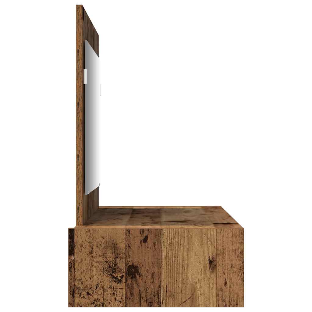 Sminkebord med skuff Brun 100 x 40 x 70 cm Konstruert tre
