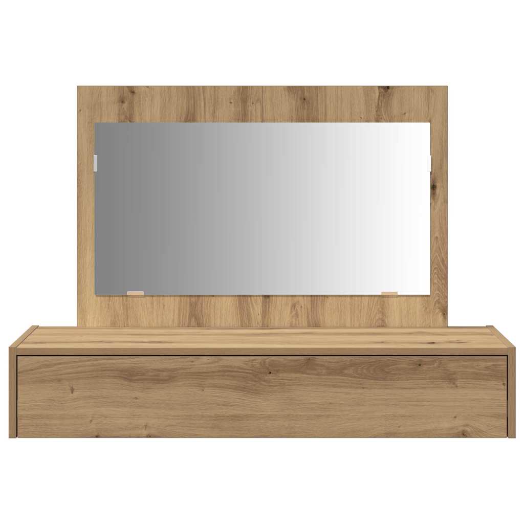 Sminkebord med skuff Brun 100 x 40 x 70 cm Konstruert tre