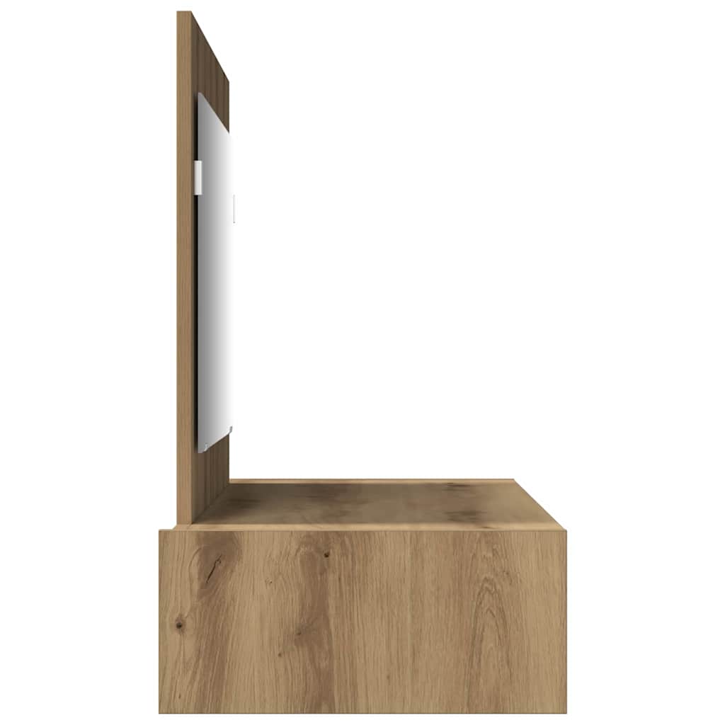 Sminkebord med skuff Brun 100 x 40 x 70 cm Konstruert tre