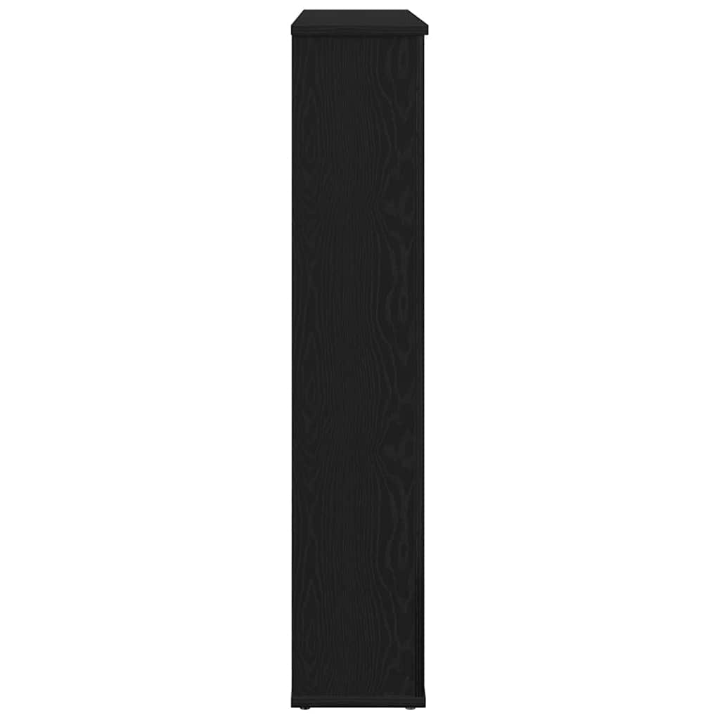 Peisramme svart eik 100x20x100 cm konstruert tre