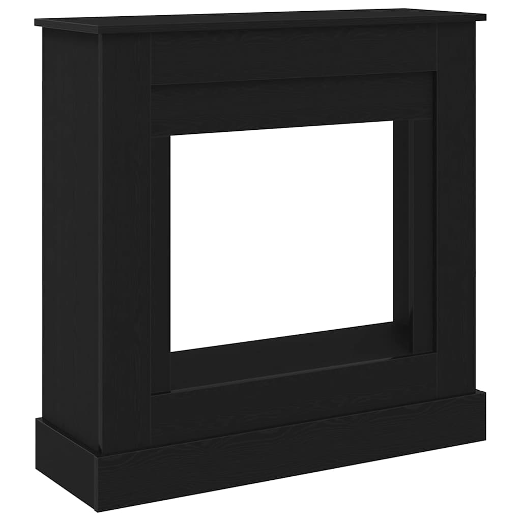 Peisramme svart eik 90x30x90 cm konstruert tre