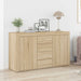 Serviesskap Sonoma eik 120 x 36 x 69 cm Konstruert tre