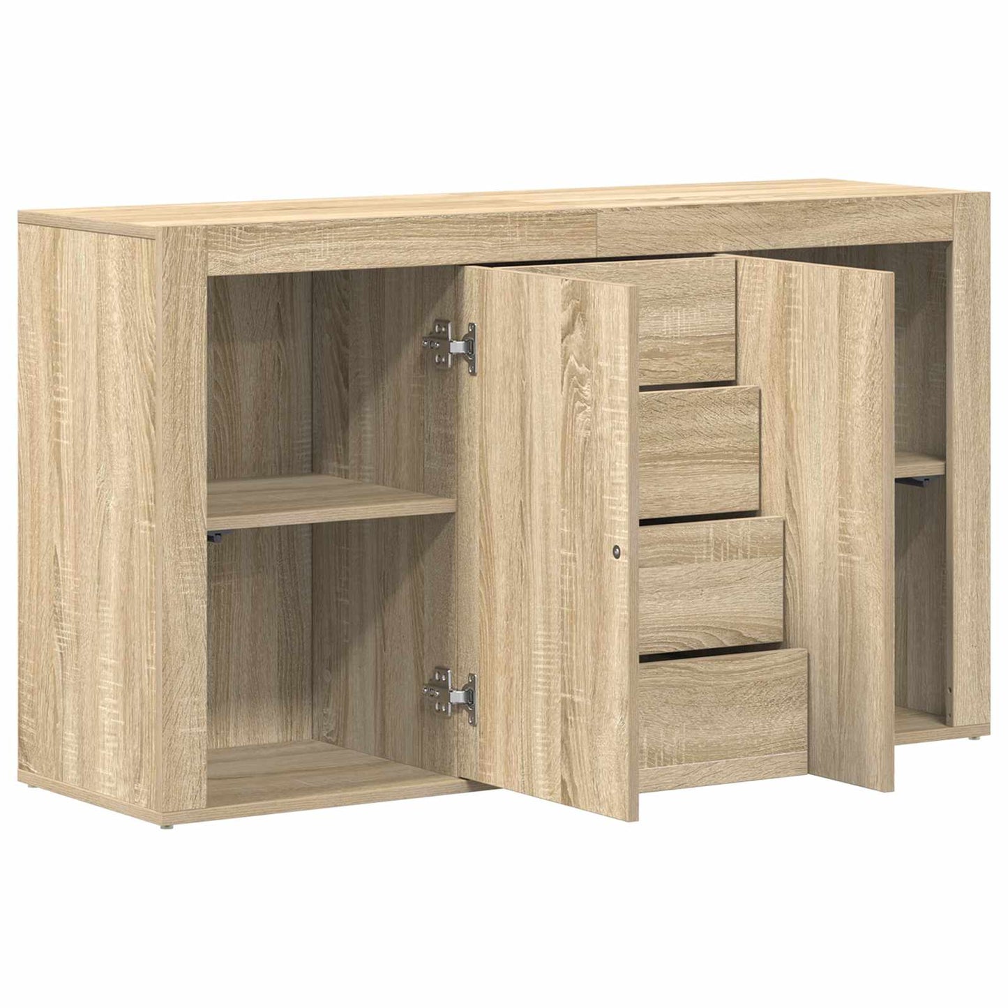 Serviesskap Sonoma eik 120 x 36 x 69 cm Konstruert tre