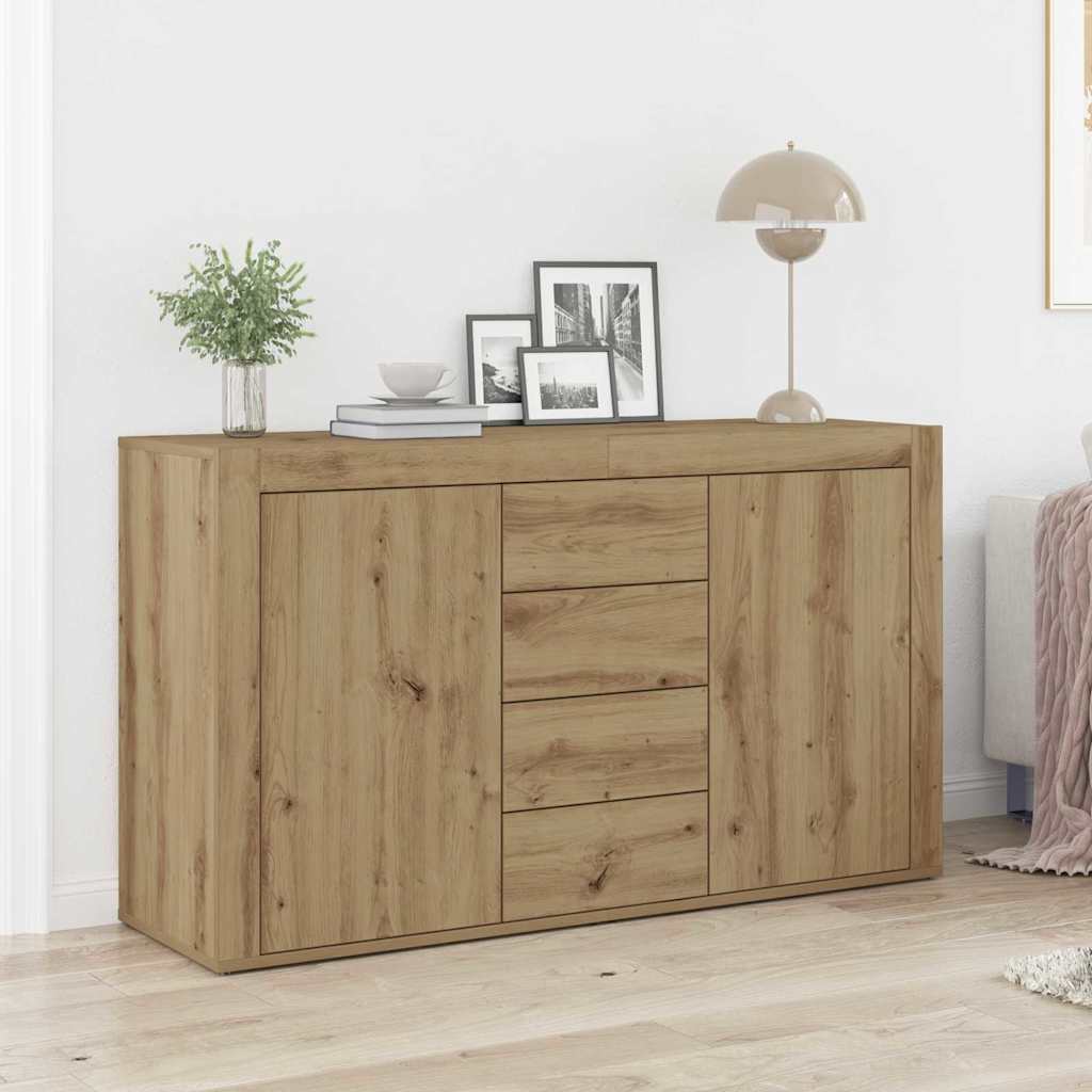 Serviesskap Artisan Eik 120 x 36 x 69 cm Konstruert tre