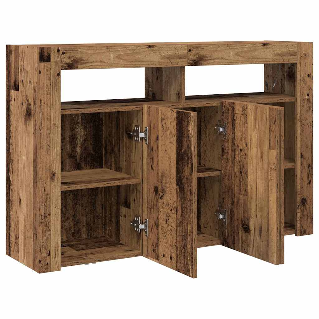 Serviesskap Gammelt tre 116 x 30 x 75 cm Konstruert tre