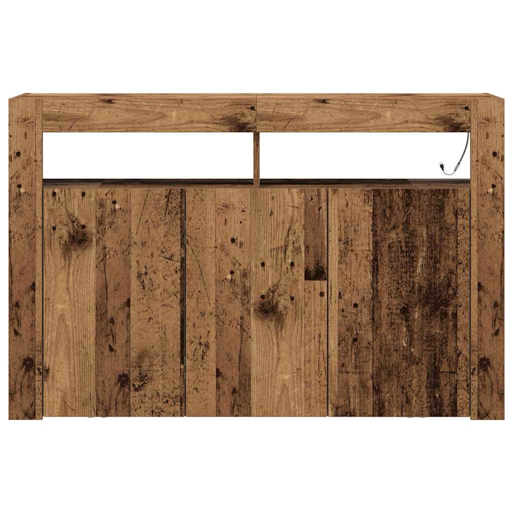 Serviesskap Gammelt tre 116 x 30 x 75 cm Konstruert tre
