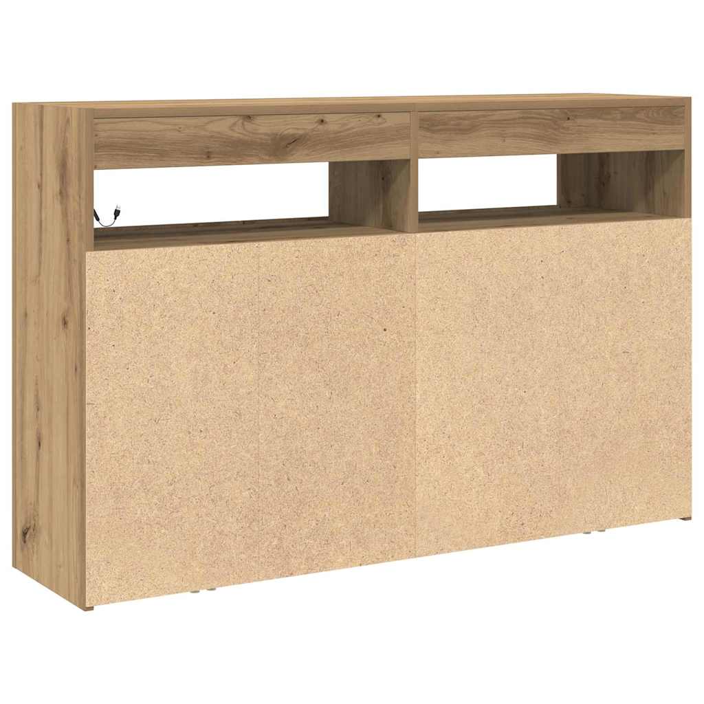 Serviesskap Artisan Eik 116 x 30 x 75 cm Konstruert tre