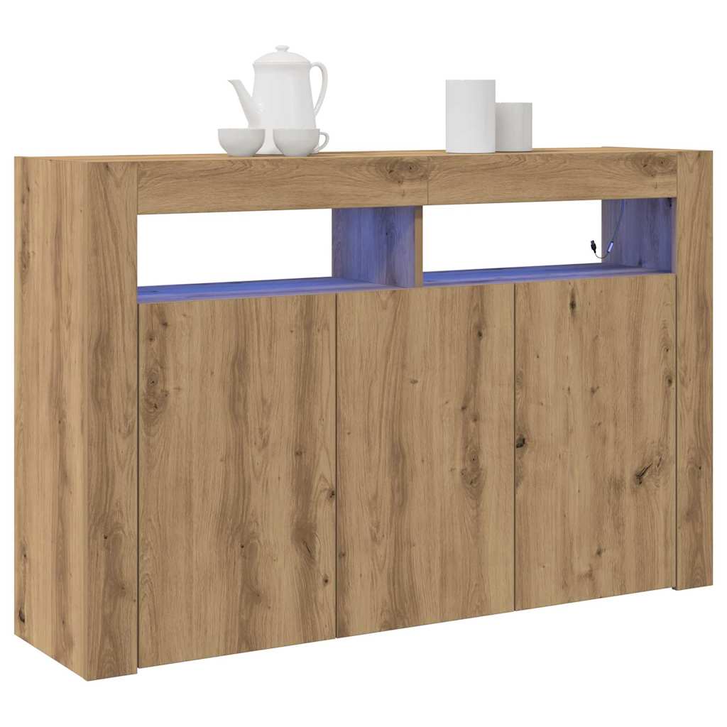 Serviesskap Artisan Eik 116 x 30 x 75 cm Konstruert tre