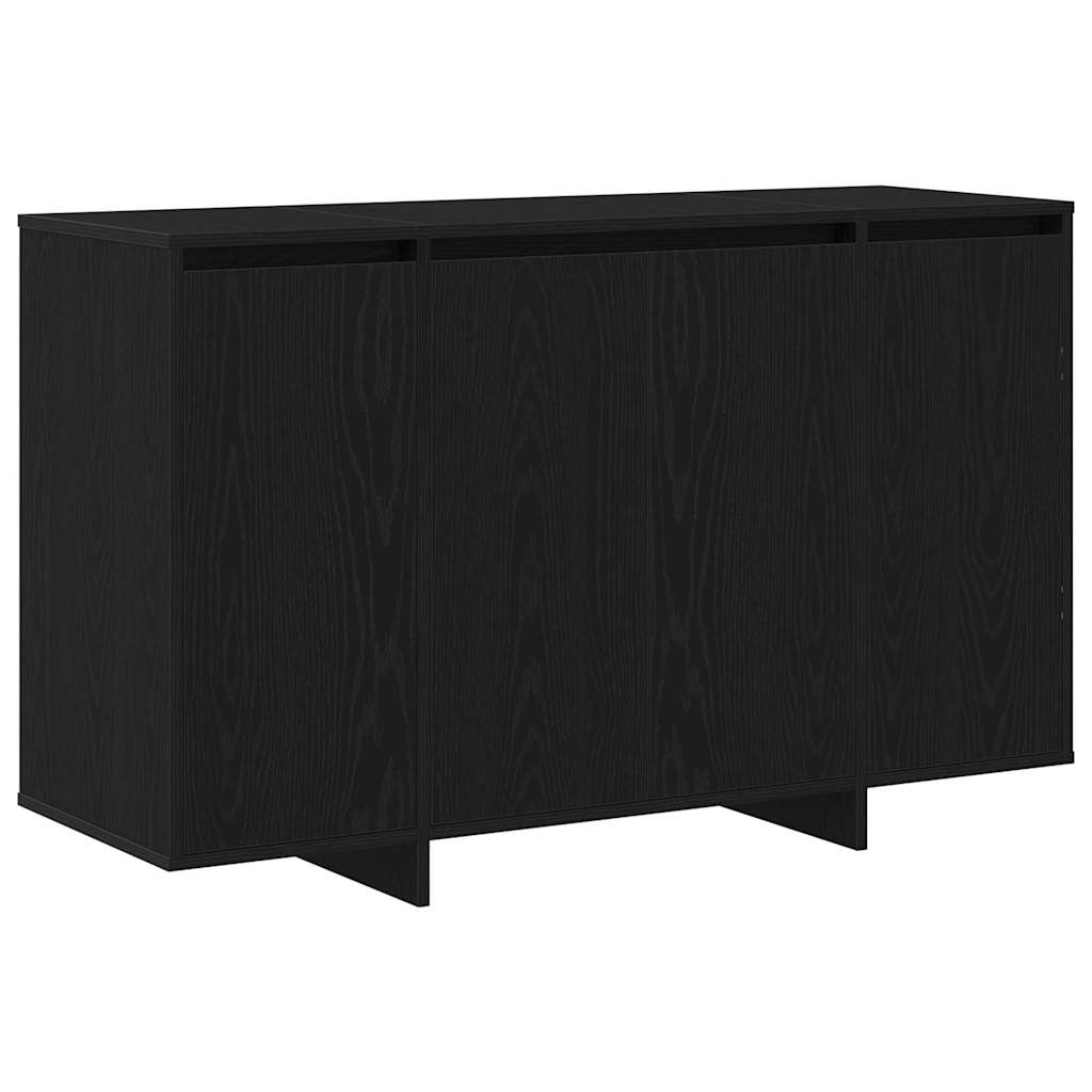 Serviesskap Svart eik 120 x 41 x 75 cm Konstruert tre