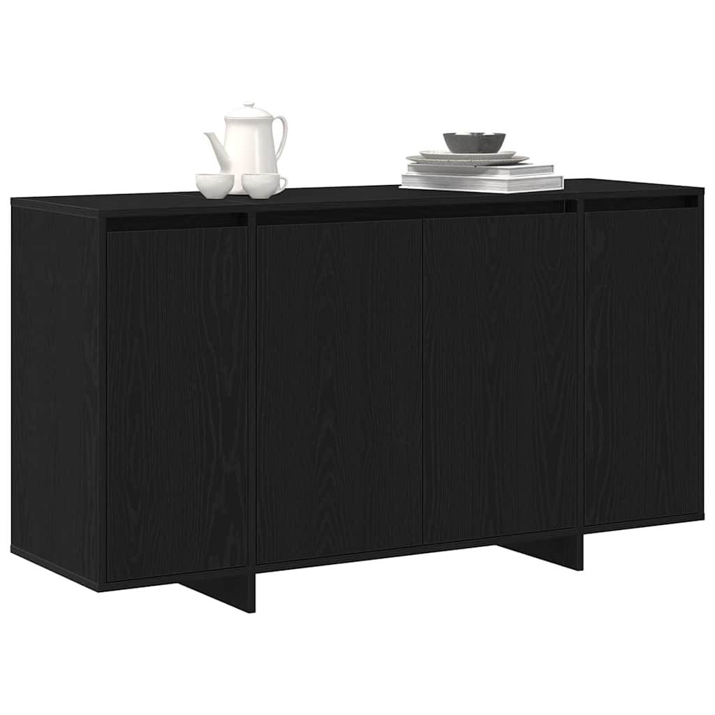 Serviesskap Svart eik 120 x 41 x 75 cm Konstruert tre