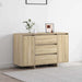 Serviesskap Sonoma eik 120 x 41 x 75 cm Konstruert tre