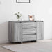 Serviesskap Grå Sonoma 120 x 41 x 75 cm Konstruert tre
