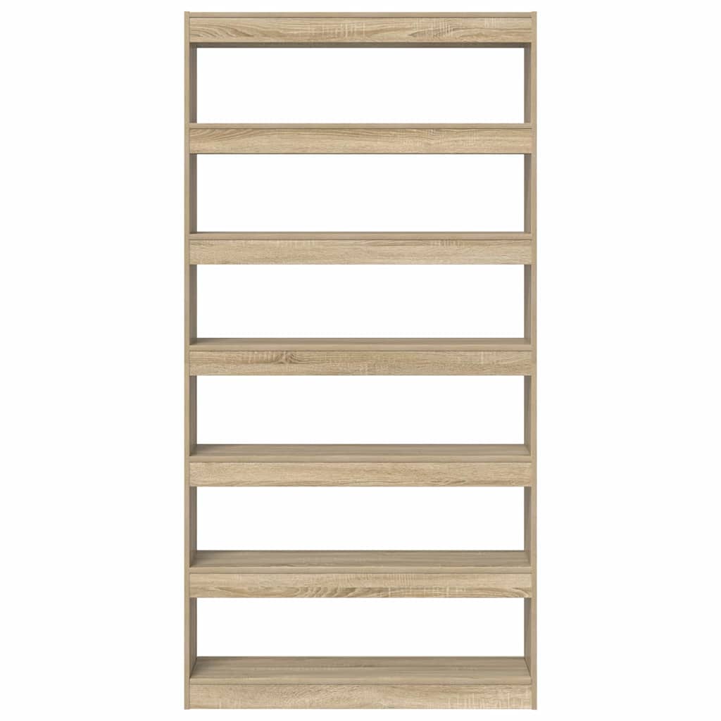 Bokskap Sonoma eik 100 x 30 x 198 cm Konstruert tre