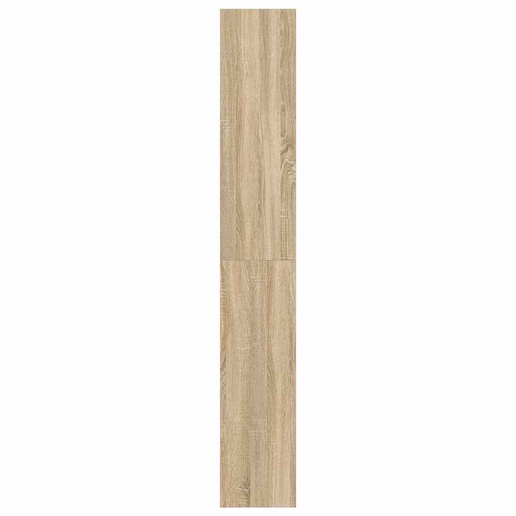 Bokskap Sonoma eik 100 x 30 x 198 cm Konstruert tre