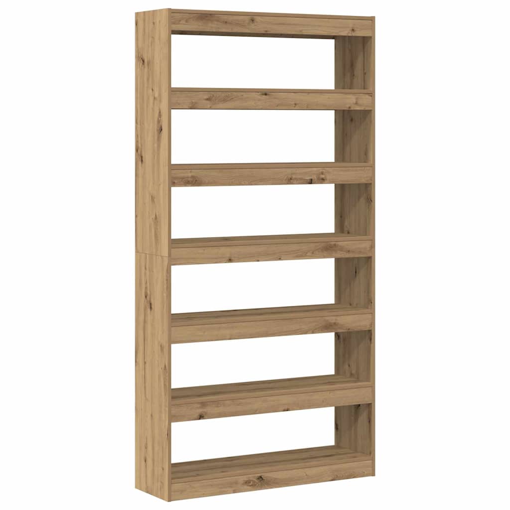 Bokskap Artisan Eik 100 x 30 x 198 cm Konstruert tre