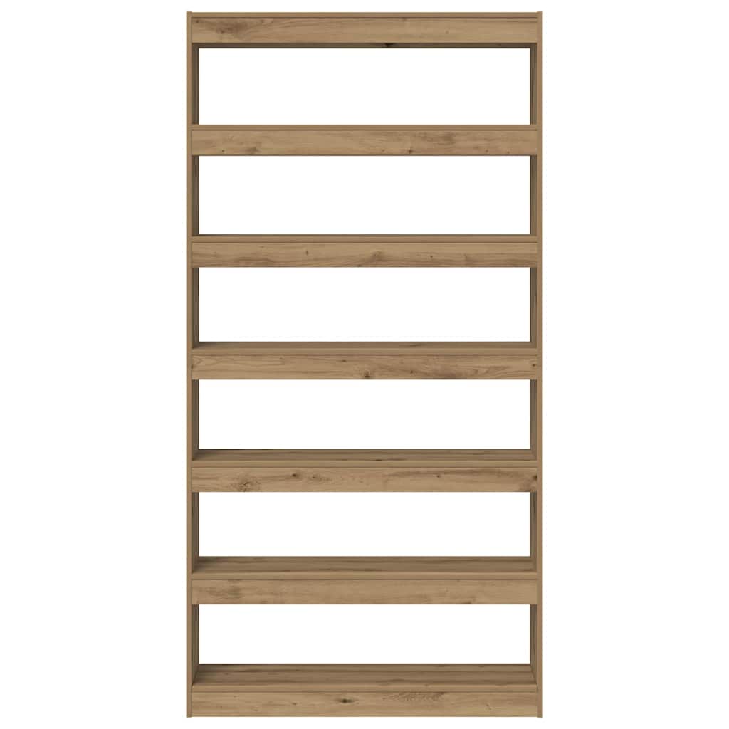 Bokskap Artisan Eik 100 x 30 x 198 cm Konstruert tre